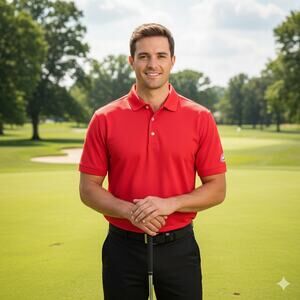 Foot Joy Red Short Sleeve Golf Polo XL